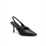 Stiletto Leather Black