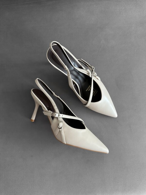 Stiletto Leather Beige - Imagen 3