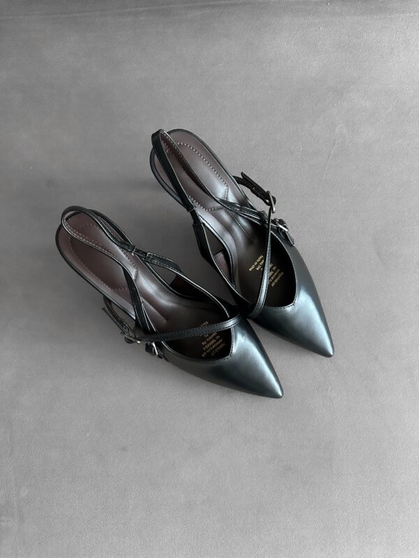 Stiletto Leather Black - Imagen 3