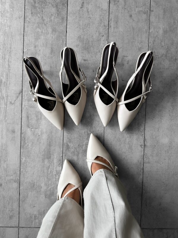 Stiletto Leather Beige - Imagen 6