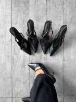Stiletto Leather Black - Imagen 4