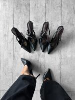 Stiletto Leather Black - Imagen 5