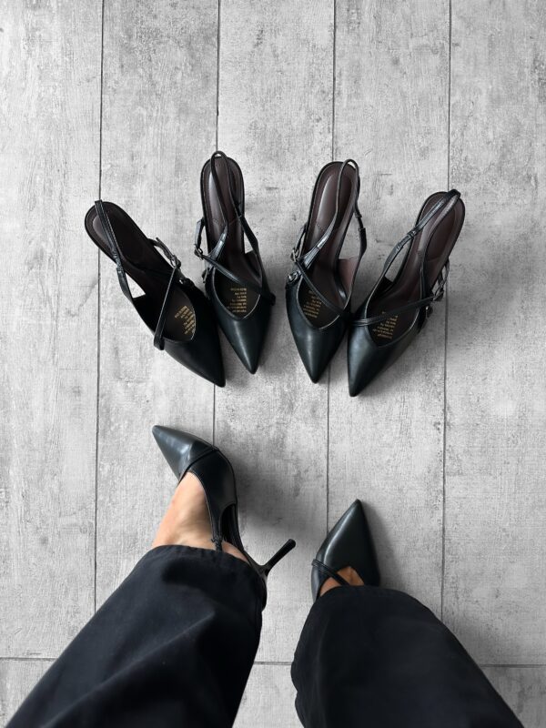 Stiletto Leather Black - Imagen 5